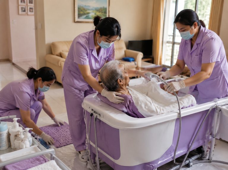 相城区失能老人居家上门助浴