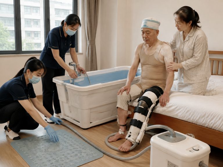 相城区术后康复居家助浴服务